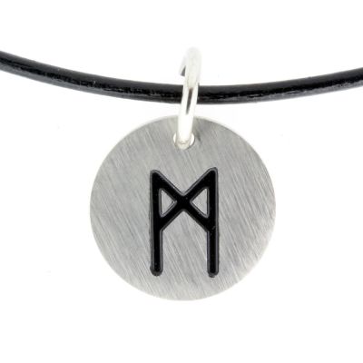 Rune tag Mannaz - m - 20